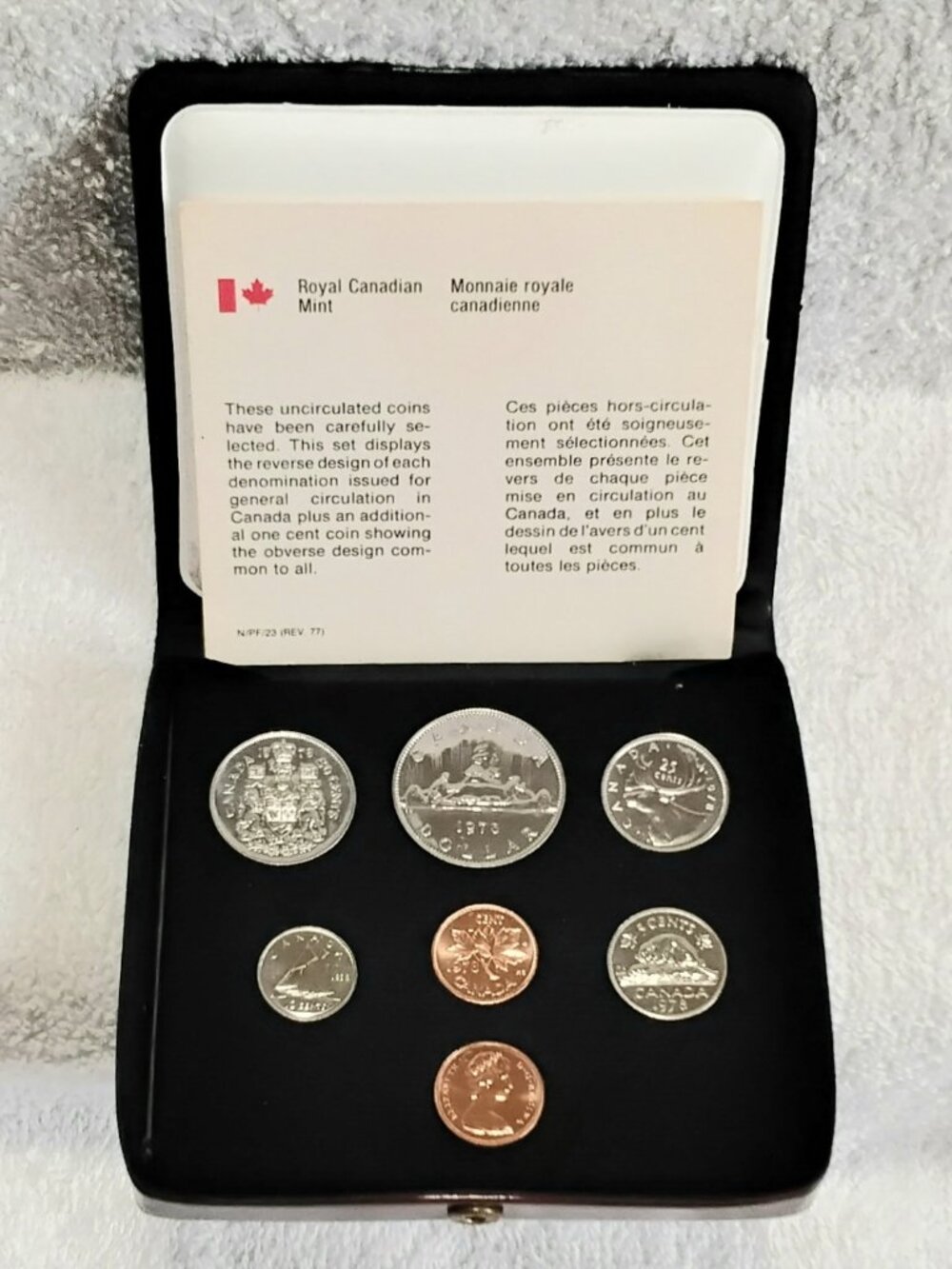 Mint & Uncirculated 1978 Double Penny Specimen Set by the RCM!!